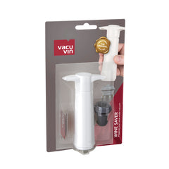 Weinpumpe weiß (1 Pumpe, 1 Stopfen), Blister