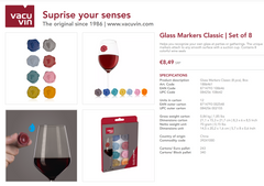 Glassmarker Klassik (8Stk.), Box